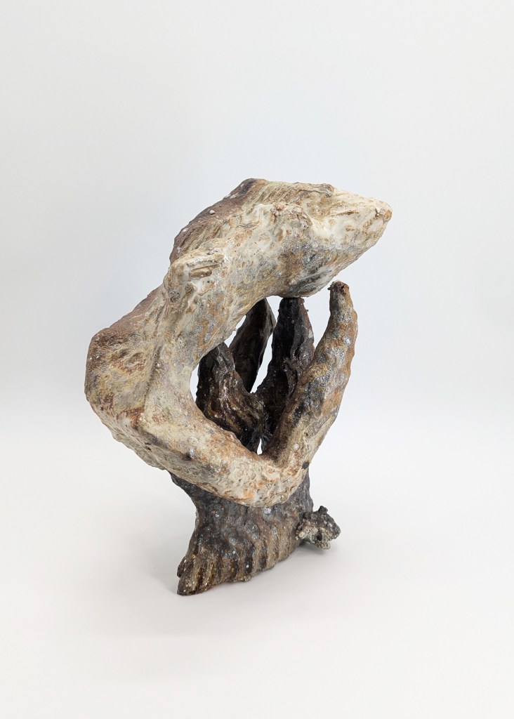 porté céramique sculpture abstraite corps en équilibre danse